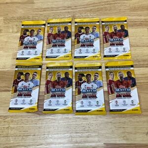 Topps Match Attax 2024/25 Soccer Trading Card Packs – Lot of 8 Sealed